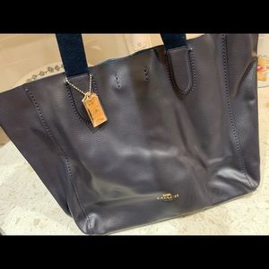 Coach Leather Tote